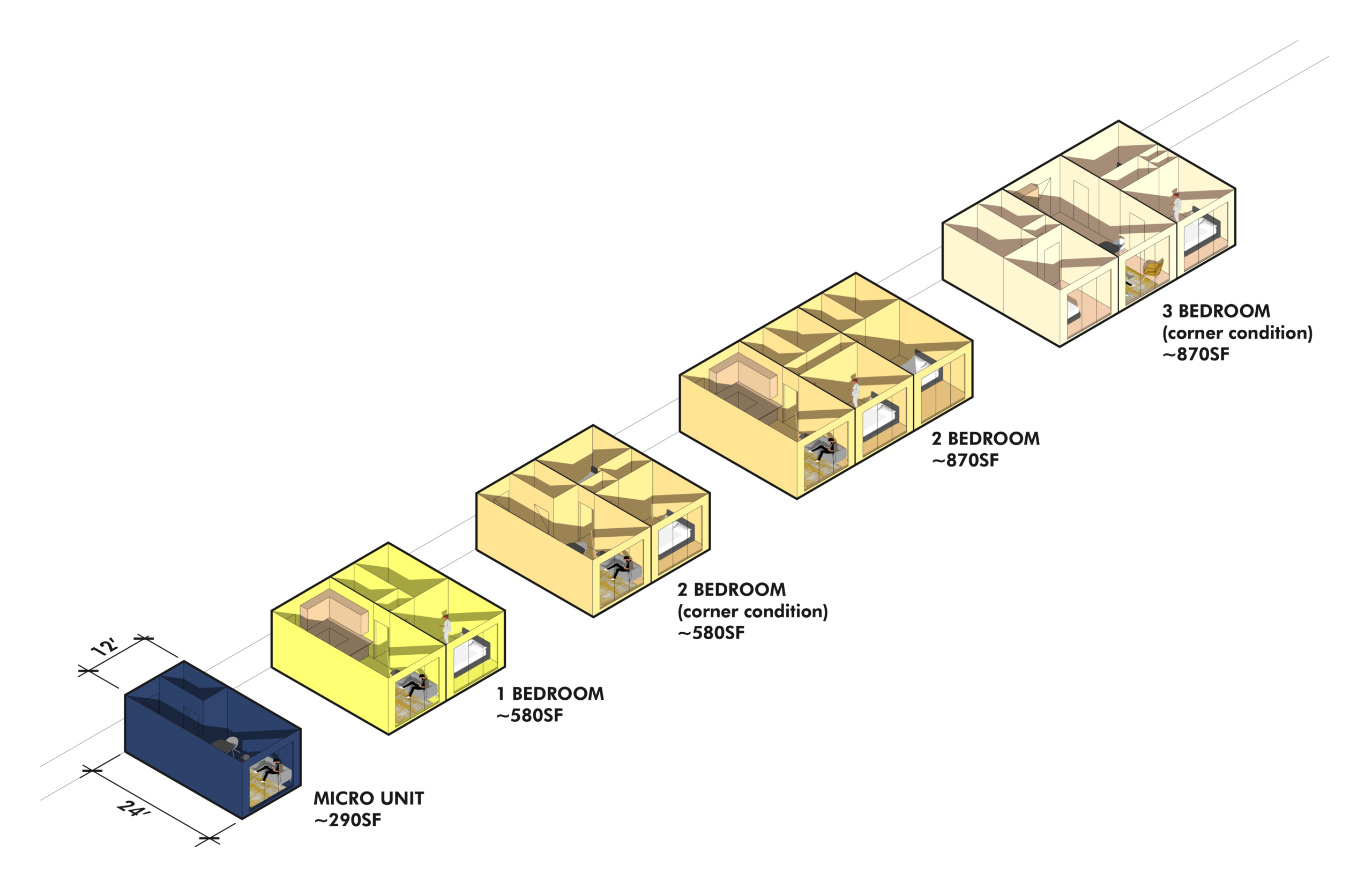 主要和科尔多瓦建筑适应性模块化单元