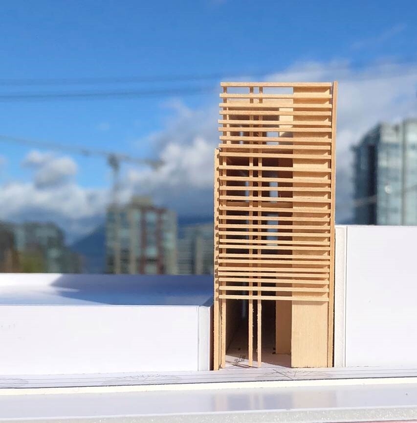 oN5建筑的木材和泡沫板三维模型